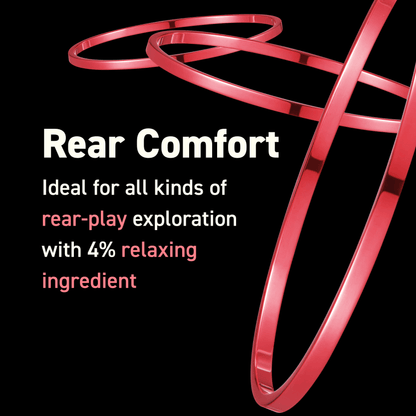 XESSO Lube & More Waterbased Lube XESSO Scented Rear Comfort Glide 4% Lidocaine, Fresh Strawberry