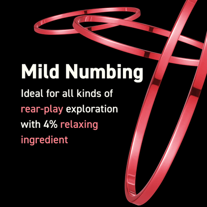 XESSO Lube & More Waterbased Lube XESSO Scented Rear Comfort Glide 4% Lidocaine, Fresh Strawberry