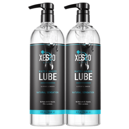 XESSO Lube & More Waterbased Lube XESSO Water-based Lube, 32 fl. oz. Pack of 2 Totaling 64 fl oz